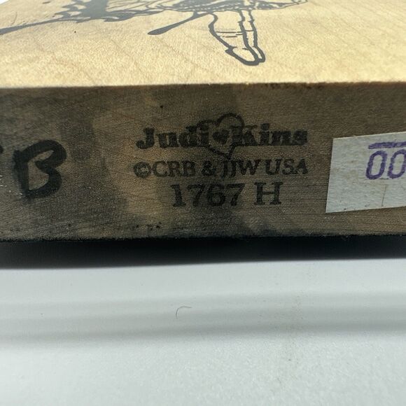 Fairy Girl Butterfly Pixie Judi Kins 1767 Rubber Stamp Fantasy - Picture 3 of 7